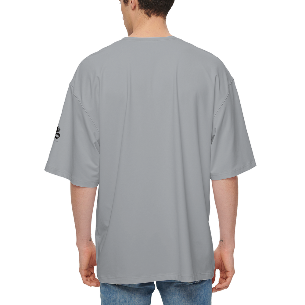 Men's Oversized Short-Sleeve T-Shirt-Heavyweight 225g